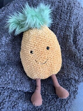 Jellycat | Huge Amuseables Pineapple | HTF | NWT | Rare & Retired | Pristine
